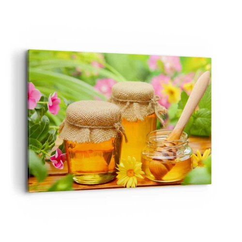 Tablou pe pânză - Dulce și florală - 120x80 cm