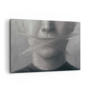 Tablou pe pânză - Nici un cuvânt - 120x80 cm