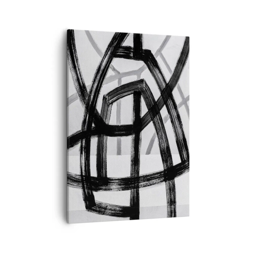 Tablou pe pânză - Construind adâncimea - 50x70 cm