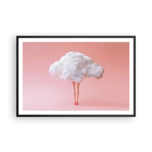 Poster în ramă neagră - Dulce promisiune - 91x61 cm