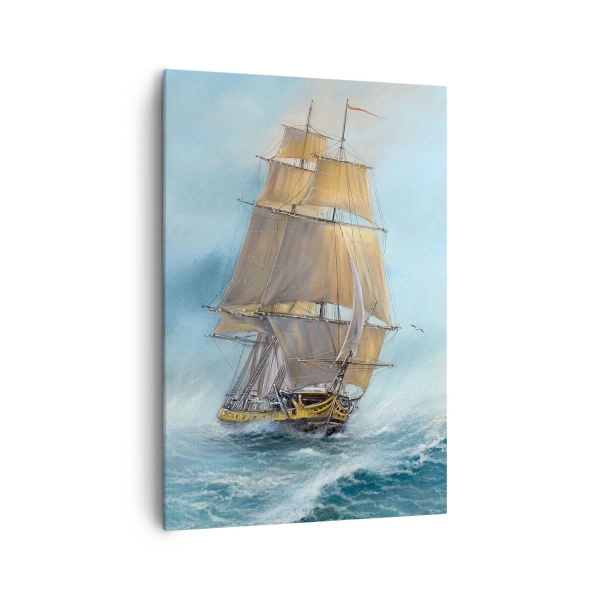 Tablou pe pânză - Rulează pe valuri - 70x100 cm