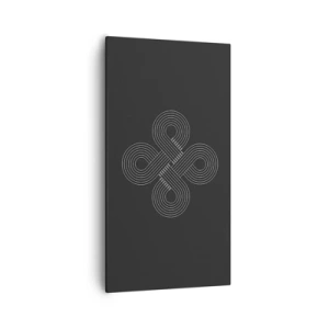Tablou pe pânză - În spirit celtic - 55x100 cm