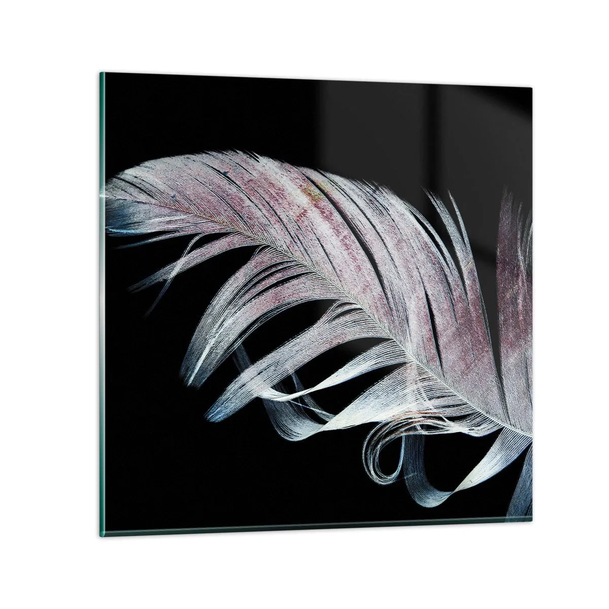 Tablou pe sticlă - Gândește-te la atingere - 70x70 cm