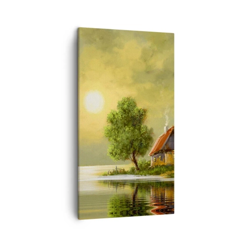 Tablou pe pânză - Frumos, ca dintr-o imagine - 45x80 cm