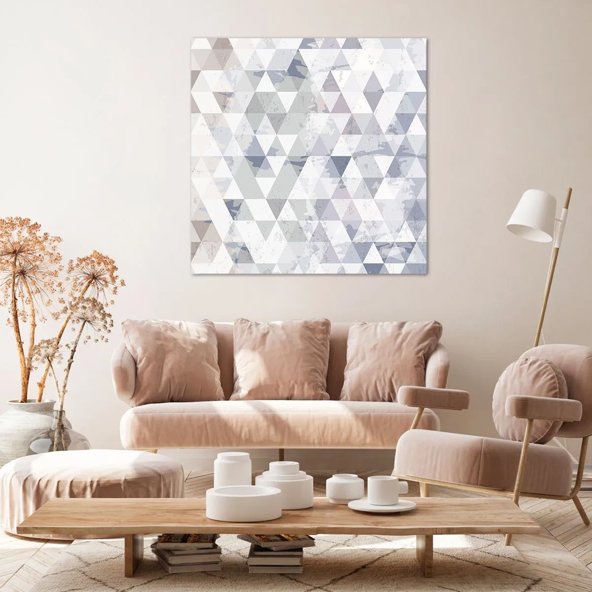 Tablou pe pânză - În ritm de trei - 60x60 cm