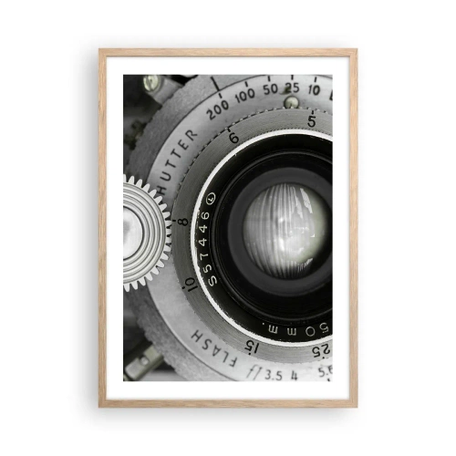 Poster în ramă de stejar deschis - Povestea de la Hollywood - 50x70 cm