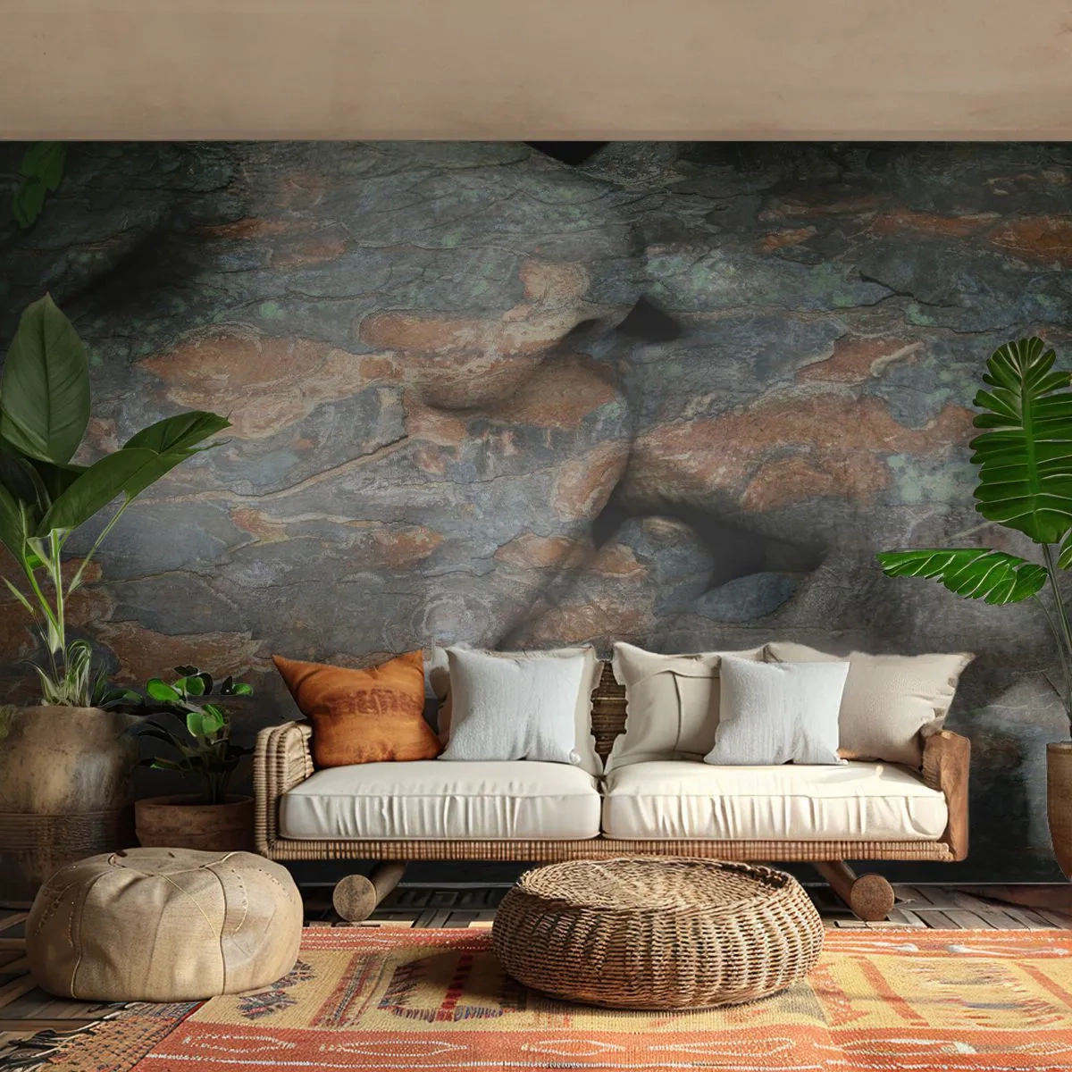 Tapet Premium Sand - Împreună pentru totdeauna - oameni, Abstracția, Grafică - 300x210 cm