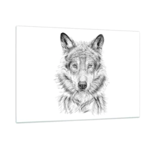 Tablou pe sticlă - Un lider înnăscut - 120x80 cm