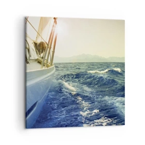 Tablou pe pânză - După aventură - 50x50 cm