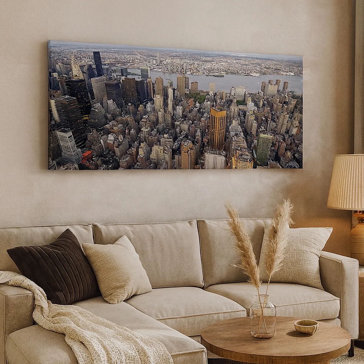 Tablou pe pânză - Inima care bate în timpul nostru - 30x30 cm