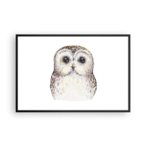 Poster în ramă neagră - Uită-te în ochii mei - 91x61 cm