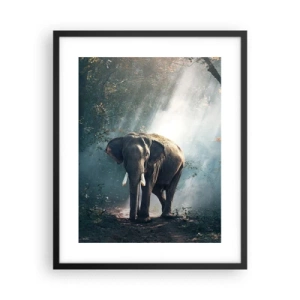 Poster în ramă neagră - O plimbare liniștită - 40x50 cm