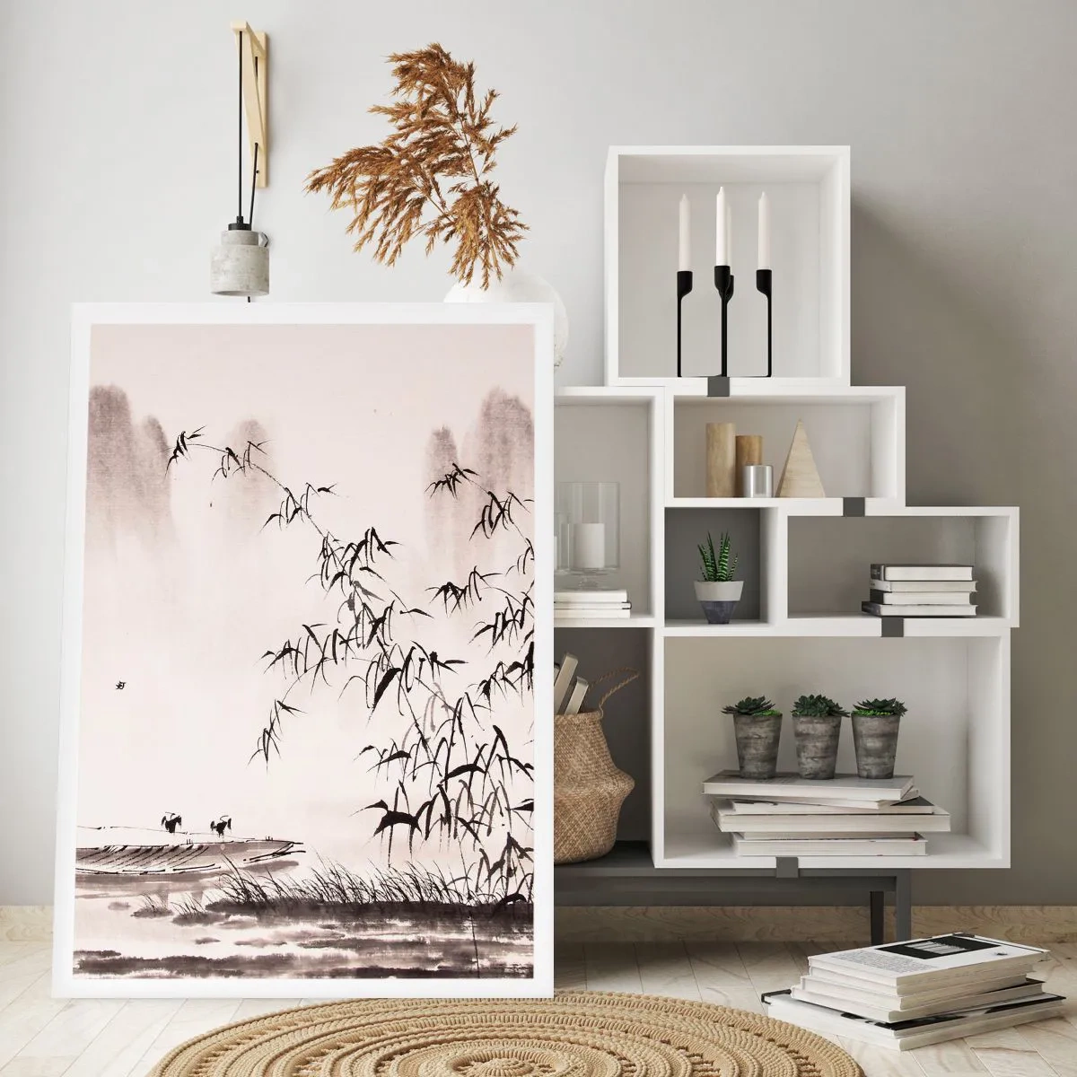 Poster - Liniștea câmpurilor de orez - 70x100 cm