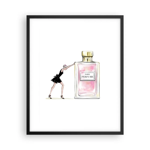 Poster în ramă neagră - Esența feminității - 40x50 cm