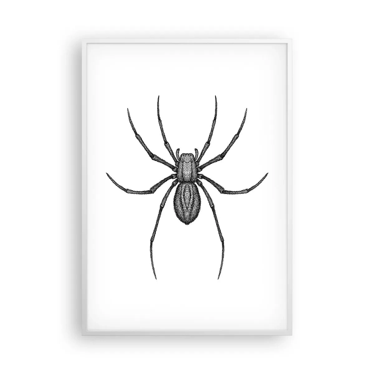 Poster în ramă albă - Precizie tulburătoare - 70x100 cm