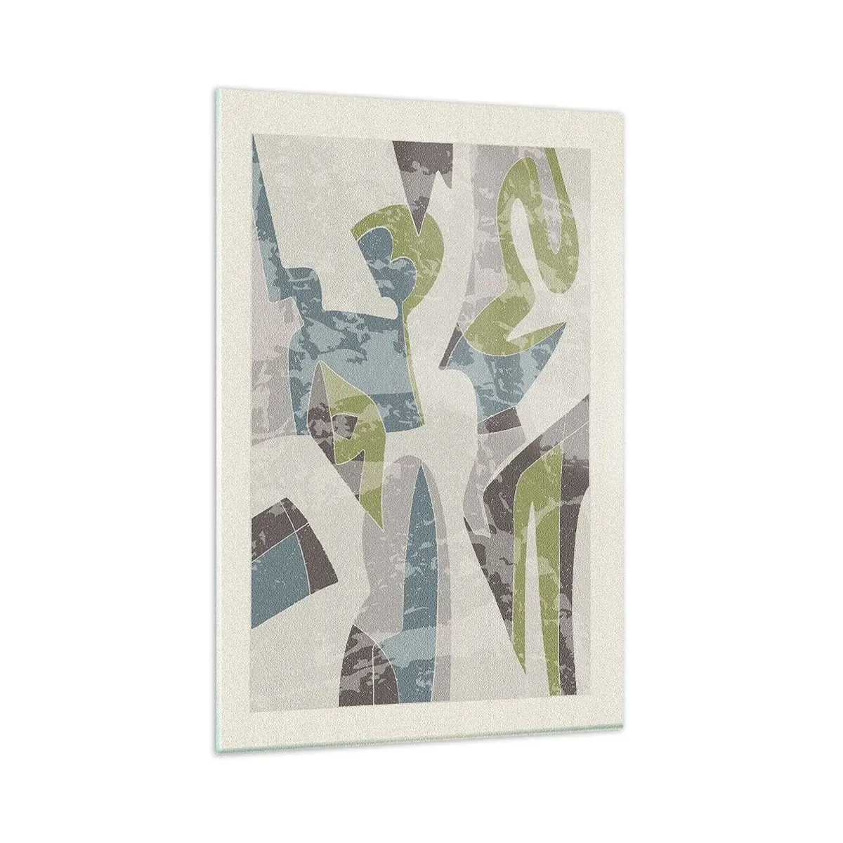 Tablou pe sticlă - Compoziție din spatele geamului - 80x120 cm