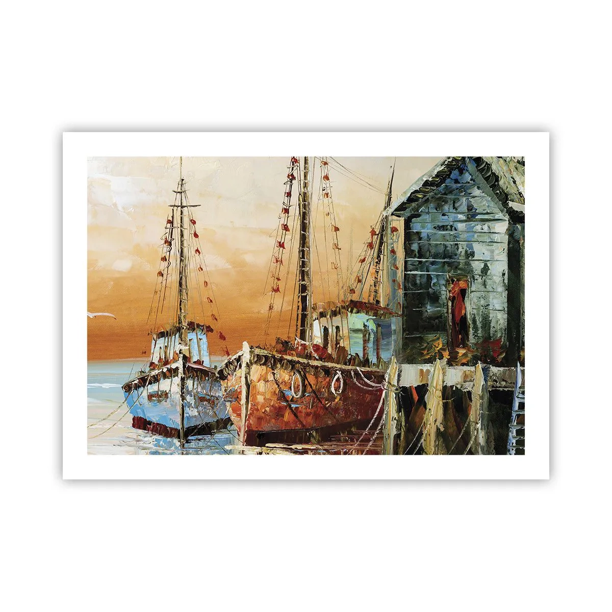 Poster - Întoarcere pașnică - 70x50 cm