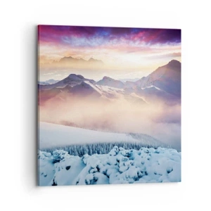 Tablou pe pânză - Forța și puritatea naturii - 70x70 cm