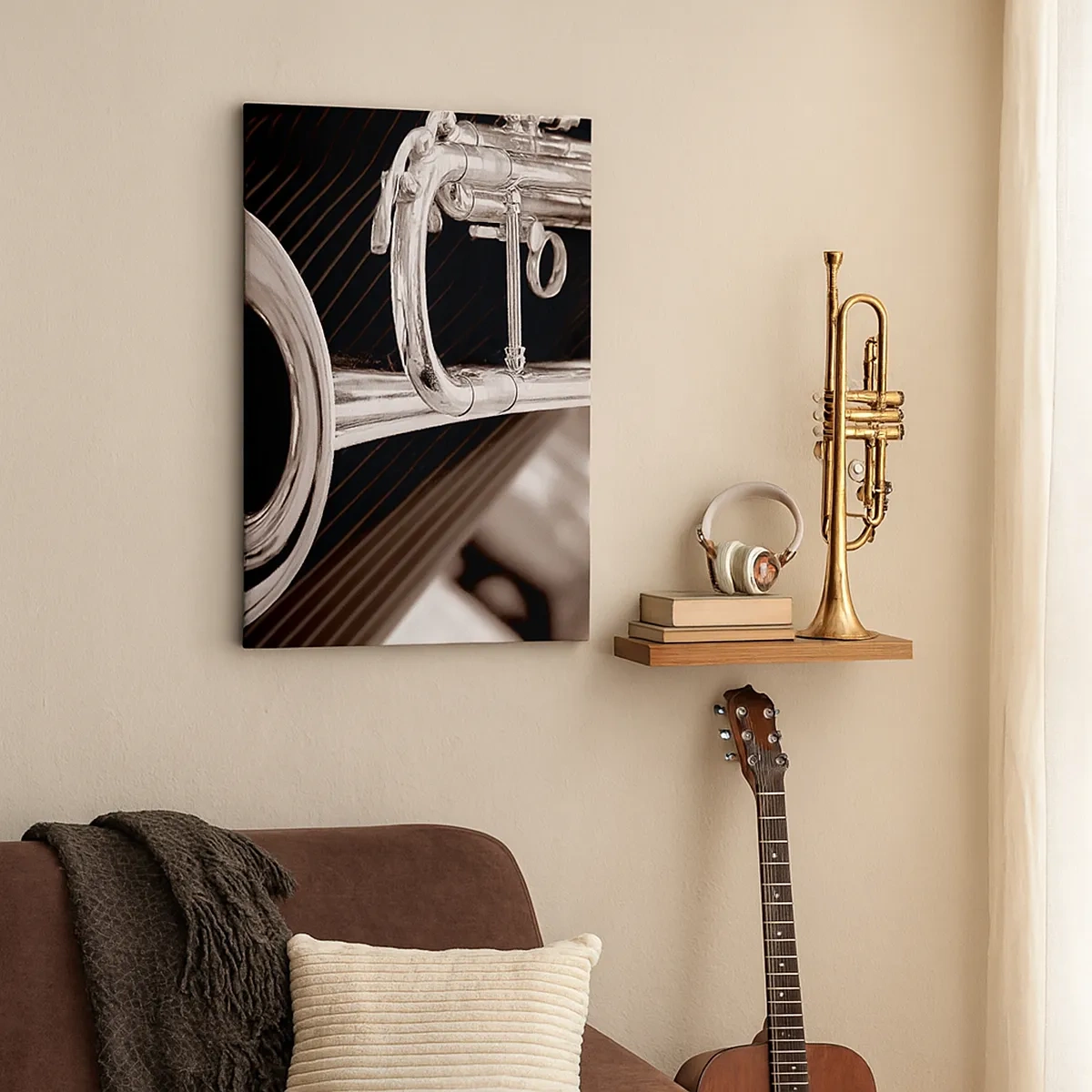 Tablou pe pânză - O călătorie muzicală în anii `30 - 50x70 cm