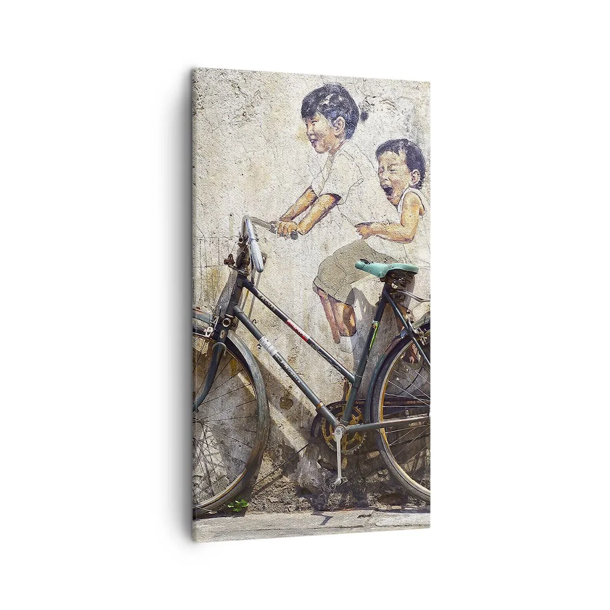 Tablou pe pânză - Adevărat sau fals? - 45x80 cm