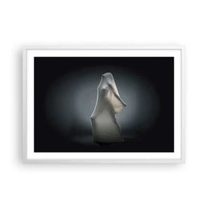 Poster în ramă albă - Dorințe ascunse - 70x50 cm