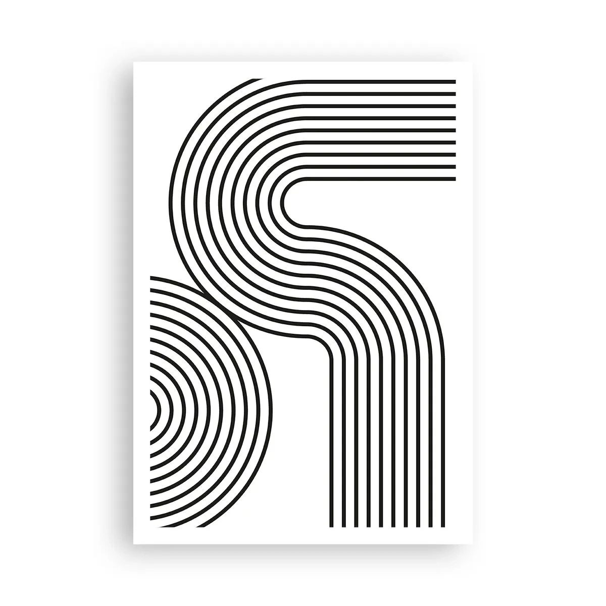 Poster - Pe o curbă - 70x100 cm