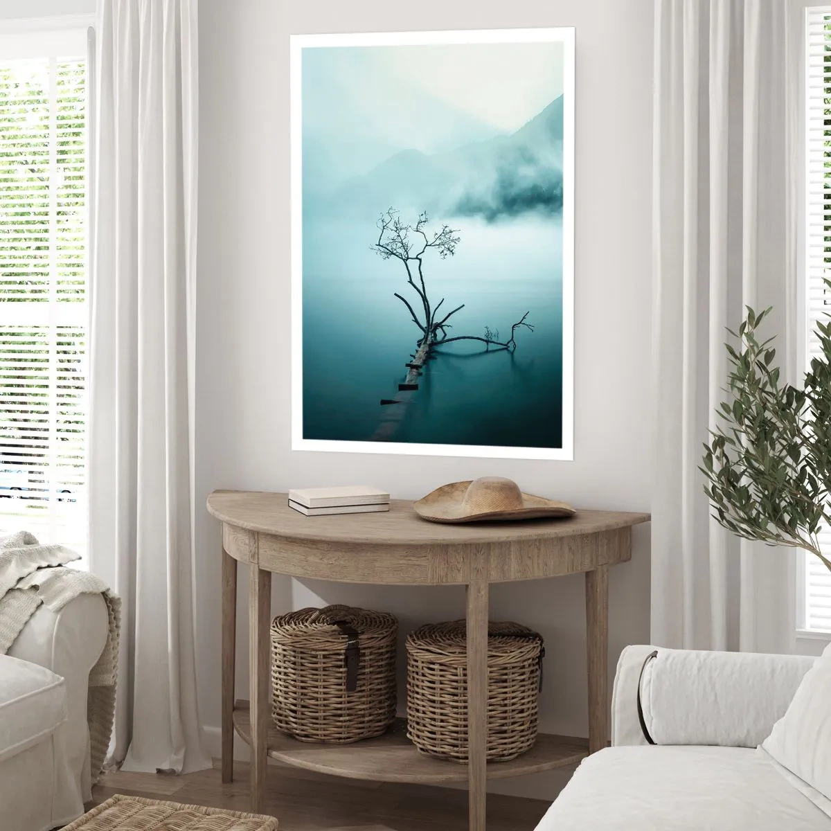Poster - Din apă și ceață - 70x100 cm