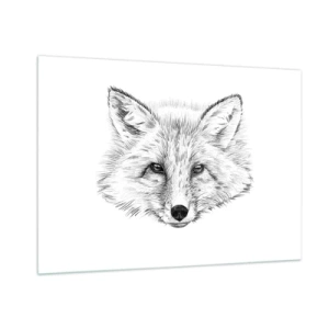 Tablou pe sticlă - Oare acești ochi pot minți? - 100x70 cm