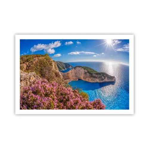 Poster - Marea mea vacanță grecească - 91x61 cm