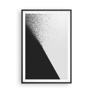 Poster în ramă neagră - Din ce în ce mai repede, din ce în ce mai mult - 61x91 cm