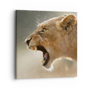 Tablou pe pânză - Încearcă să nu asculți - 30x30 cm