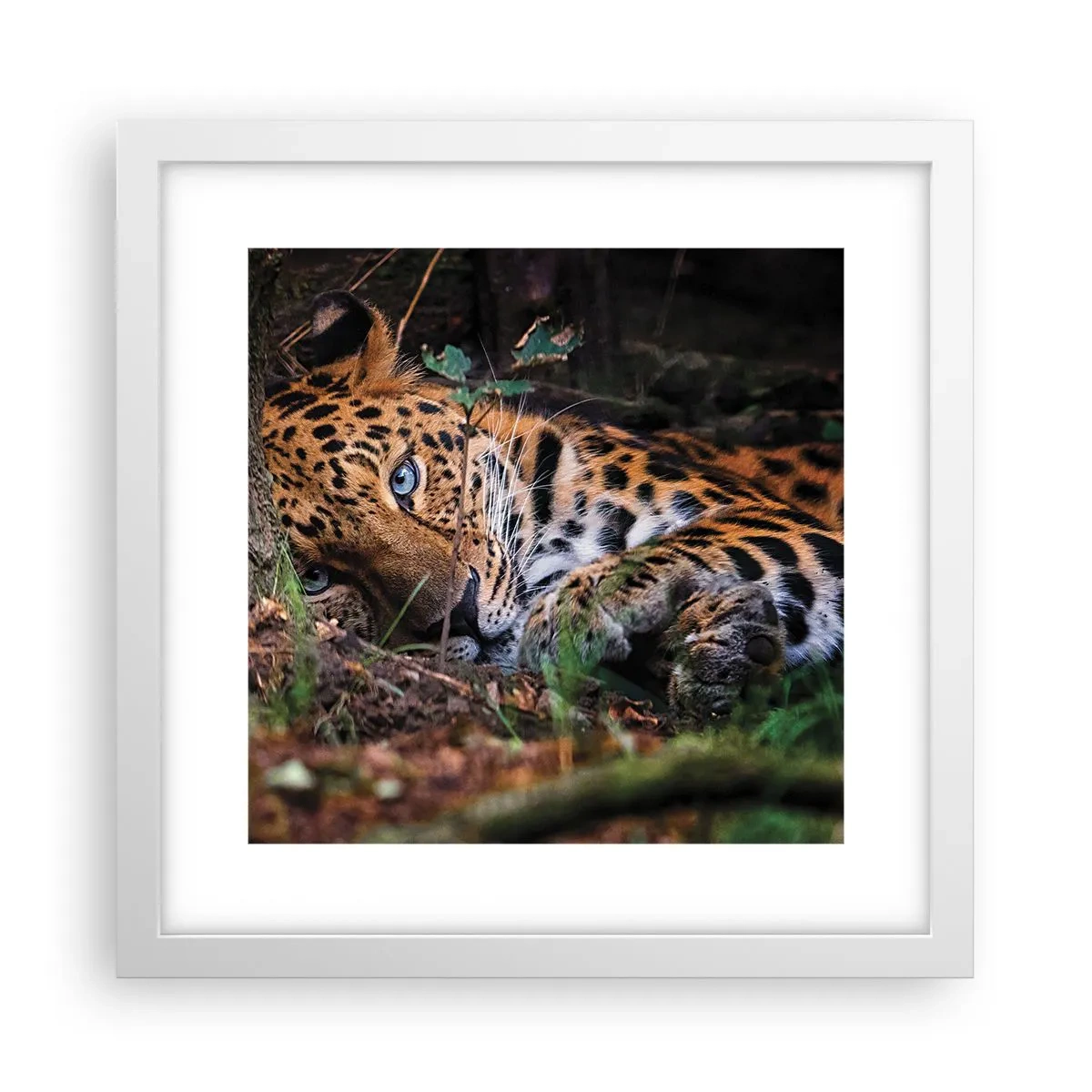 Poster în ramă albă - Să ai încredere în mine - 30x30 cm