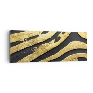 Tablou pe pânză - Totul curge - 140x50 cm