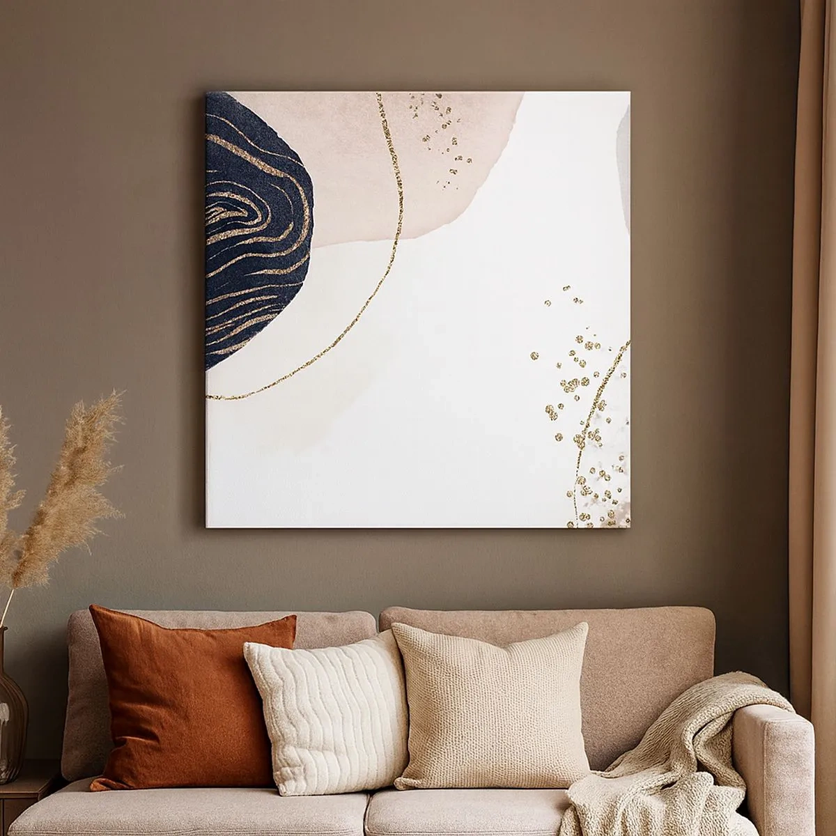 Tablou pe pânză - Totul curge - 30x30 cm