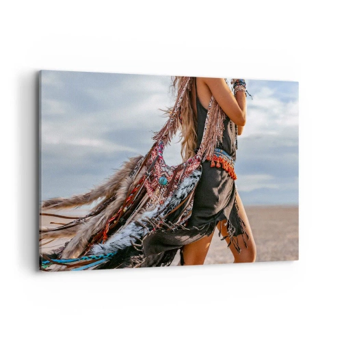 Tablou pe pânză - Iubita șamanului - 120x80 cm