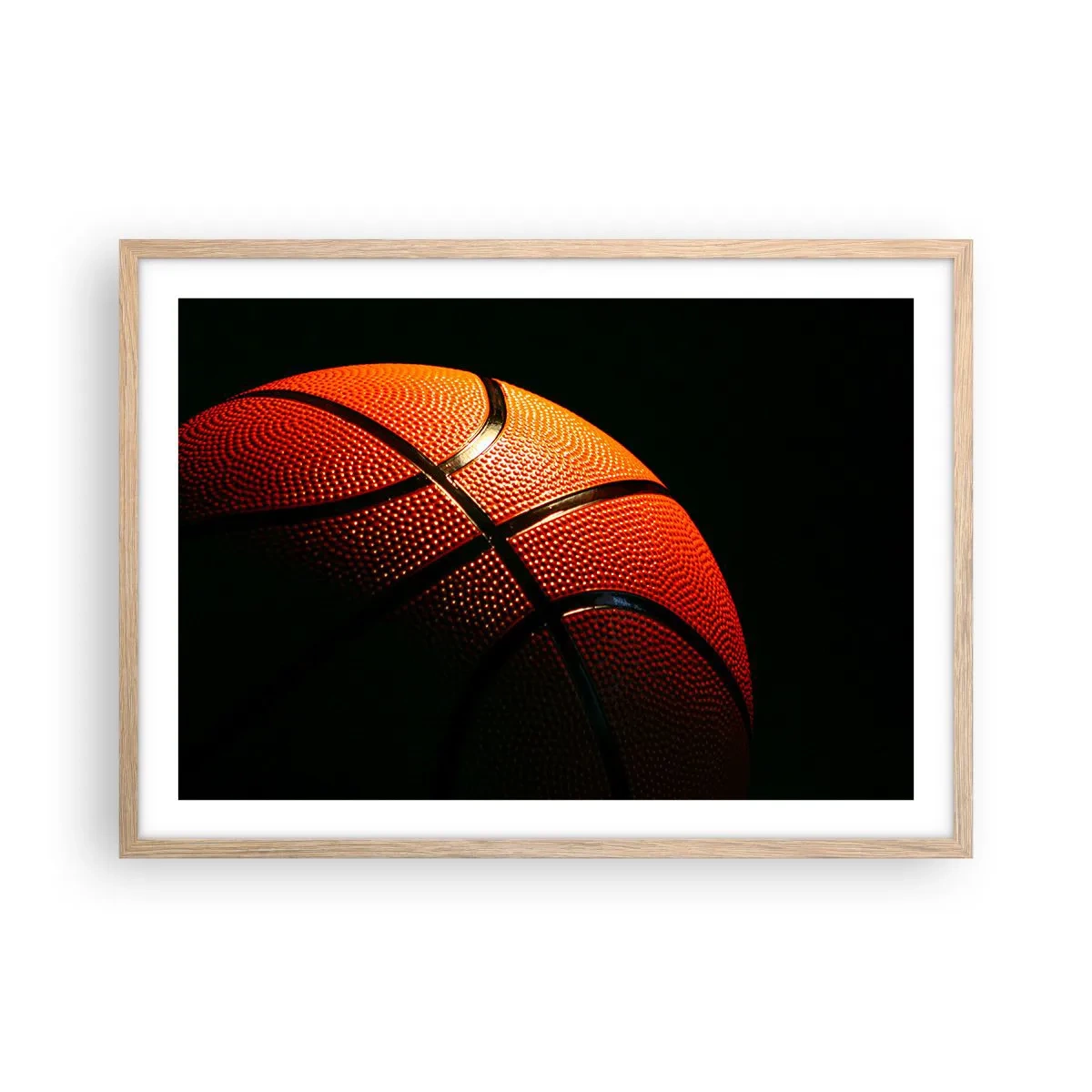 Poster în ramă de stejar deschis - Frumoasă ca o planetă - 70x50 cm