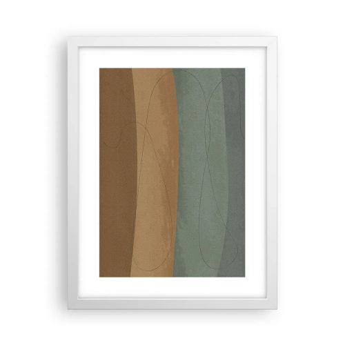 Poster în ramă albă - Compoziție orizontală - 30x40 cm