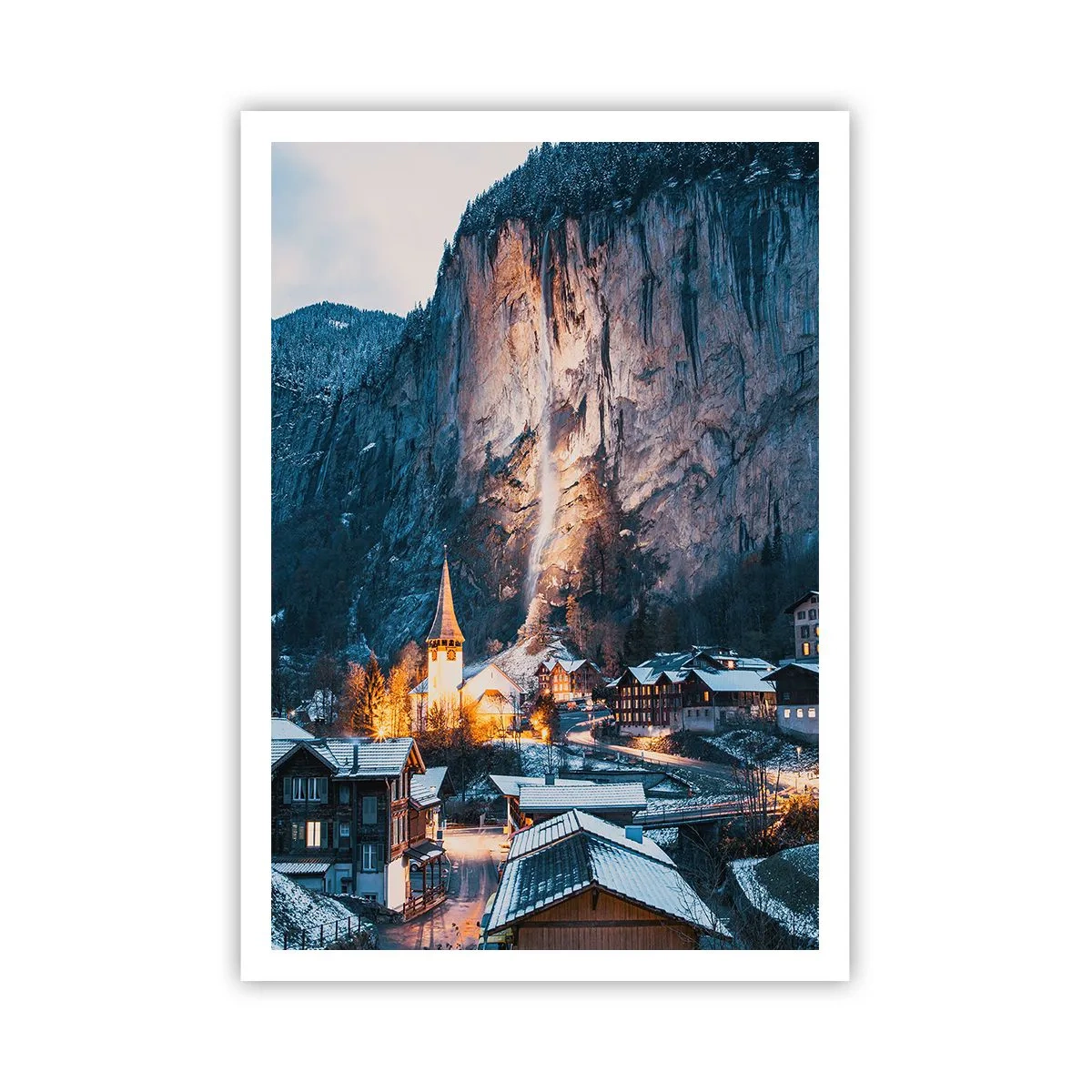 Poster - Spiritul luminos al iernii - 70x100 cm