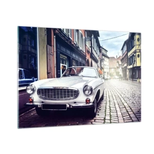 Tablou pe sticlă - Trecutul este astăzi - 100x70 cm