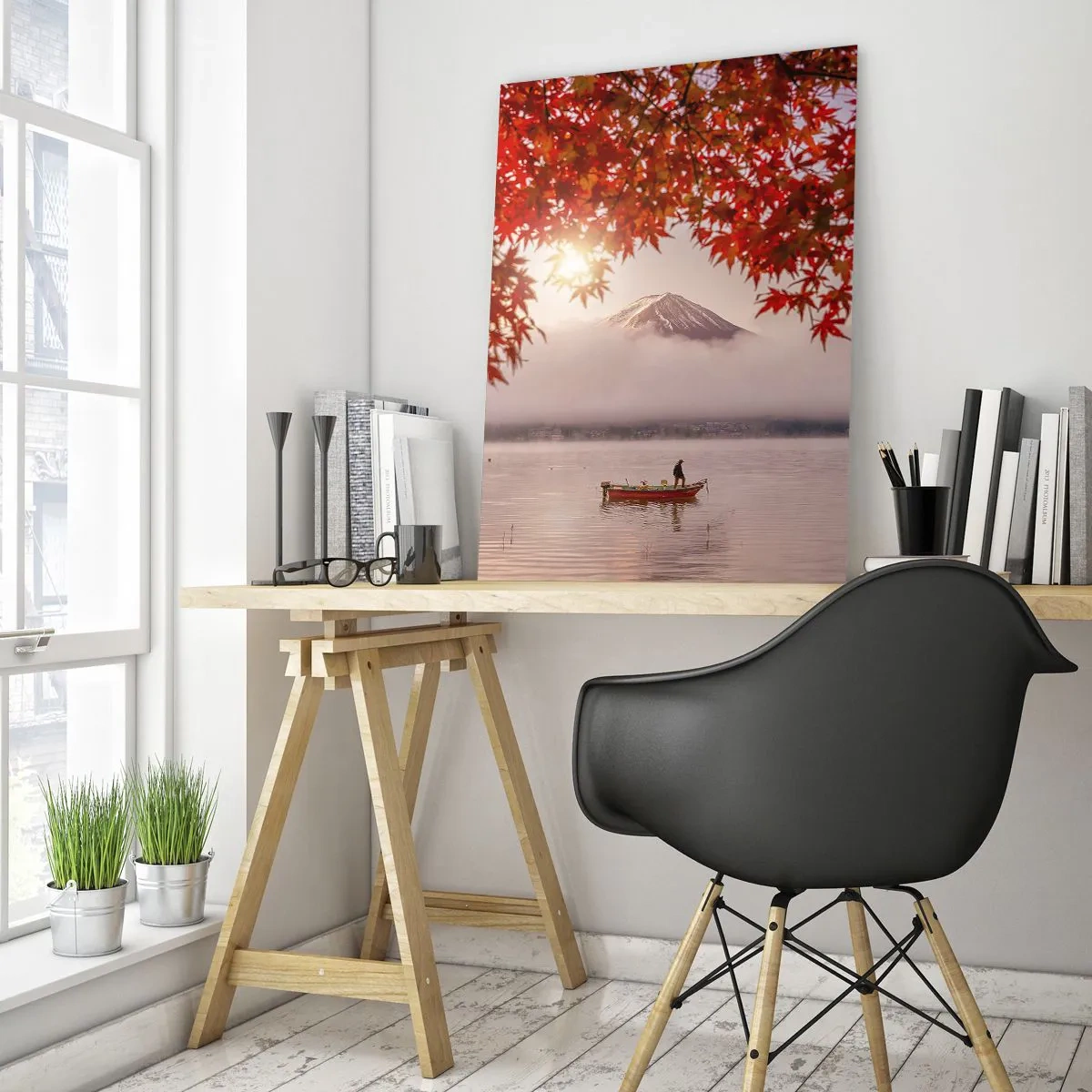 Tablou pe sticlă - În stil japonez - 50x70 cm