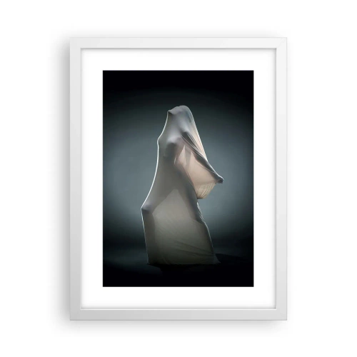 Poster în ramă albă - Dorințe ascunse - 30x40 cm