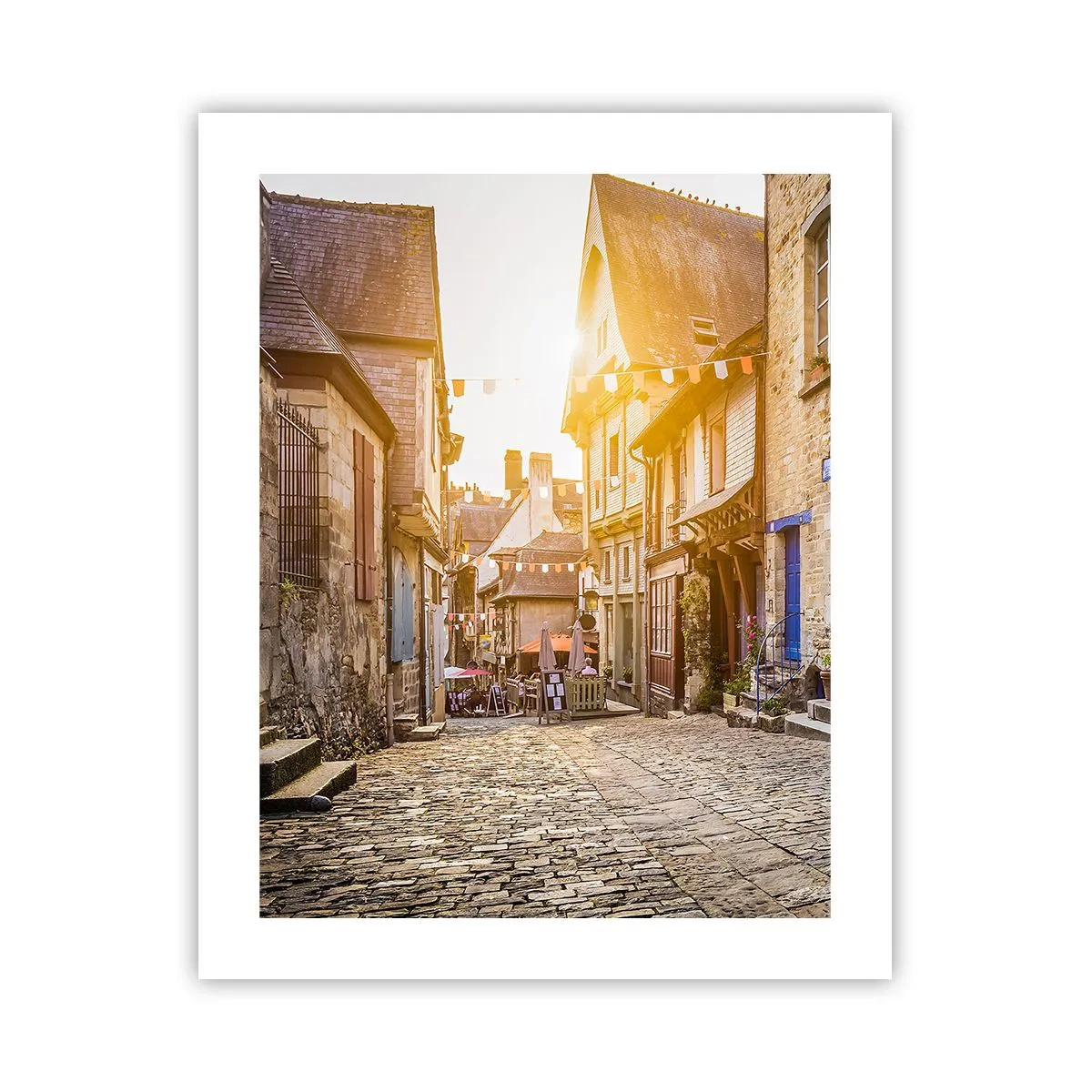 Poster - Fantoma albă a orașului - 40x50 cm