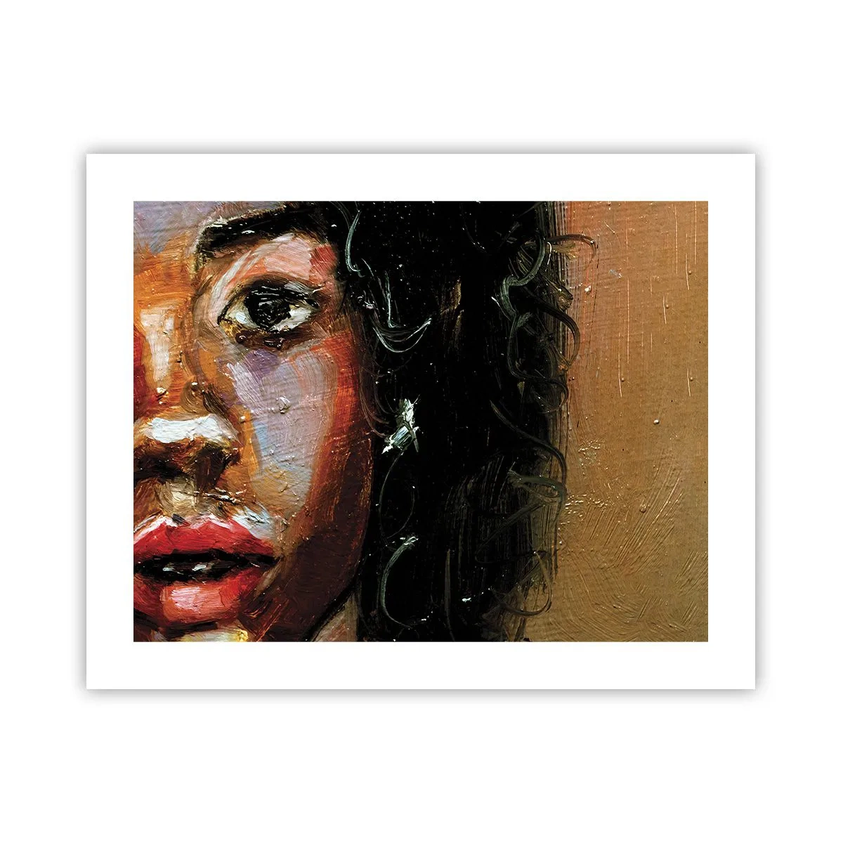 Poster - Negru și strălucire - 50x40 cm