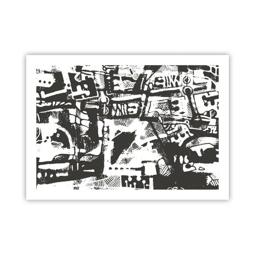 Poster - Ordine sau haos? - 70x50 cm