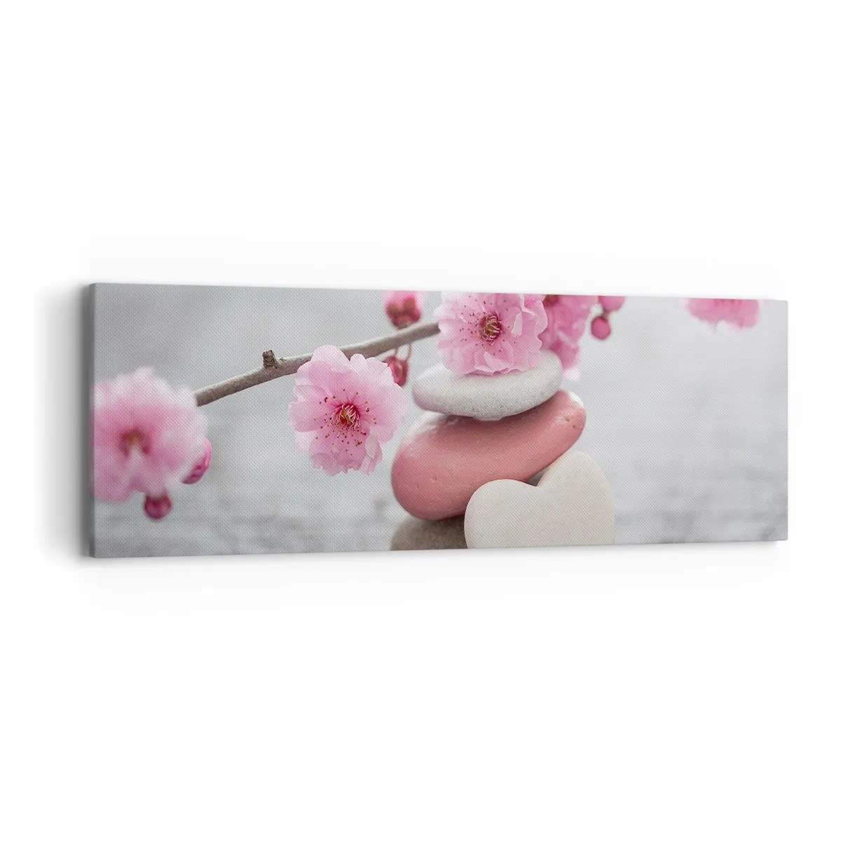 Tablou pe pânză - Fericirea florilor de cireș - 90x30 cm