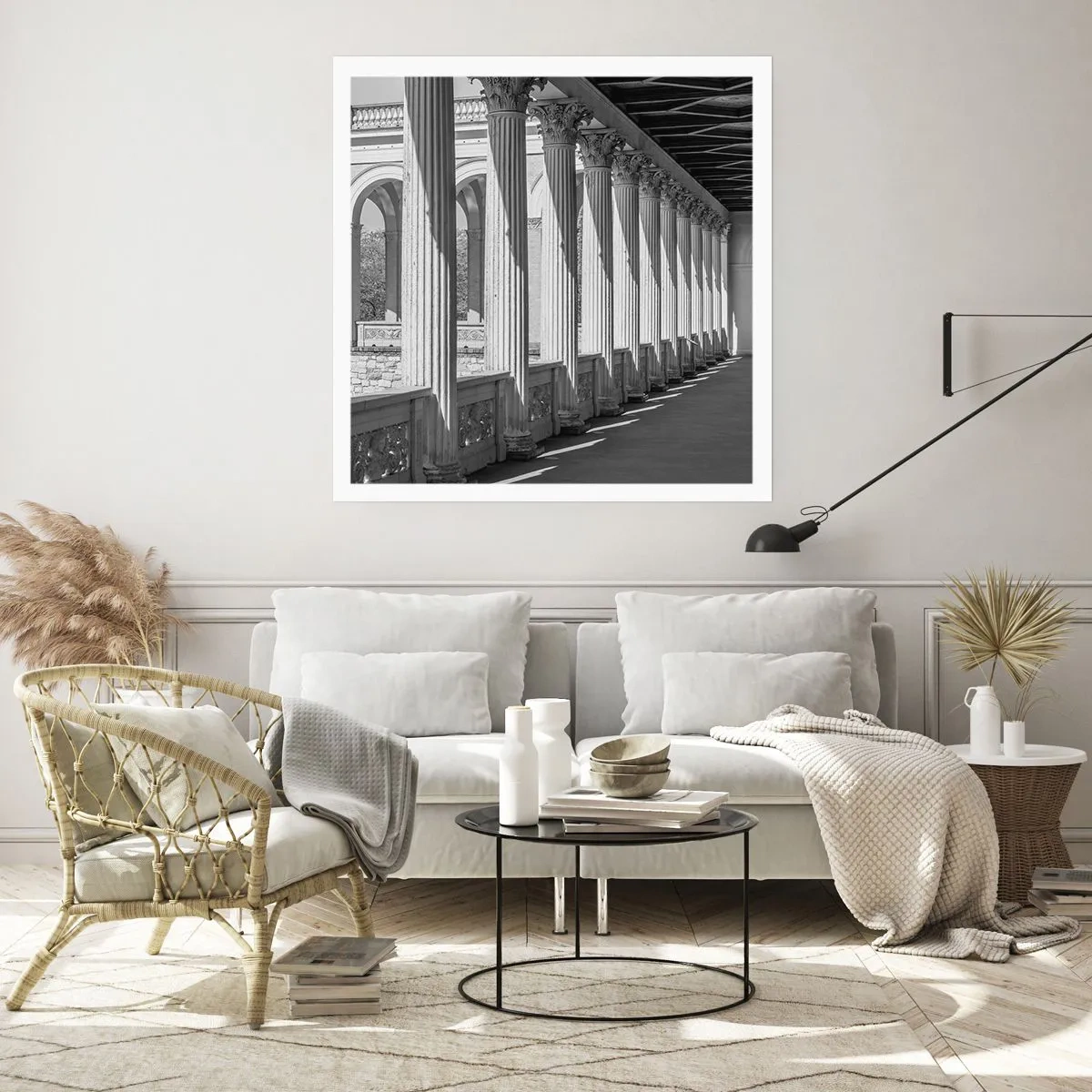 Poster - Arcadă însorită - 40x40 cm
