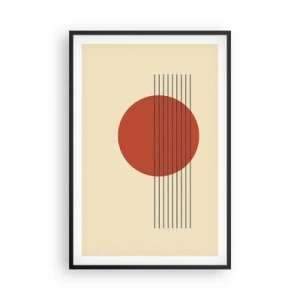 Poster în ramă neagră - În continuare - 61x91 cm