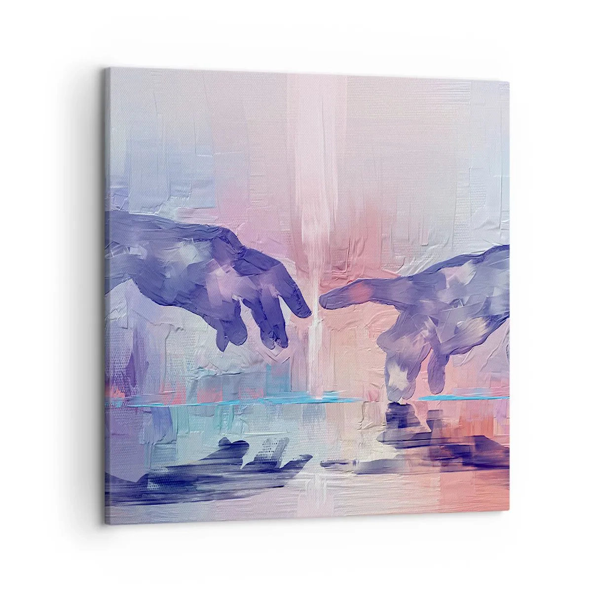 Tablou pe pânză - Scânteia divină a vieții - 50x50 cm