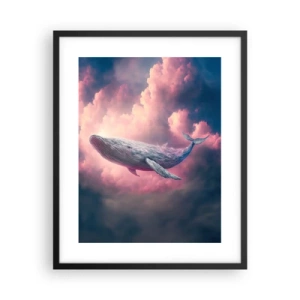 Poster în ramă neagră - Șterge-ți ochii - 40x50 cm