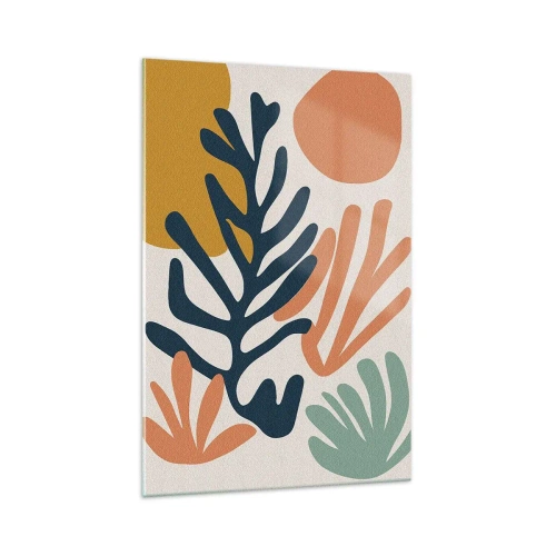 Tablou pe sticlă - Mări de corali - 70x100 cm